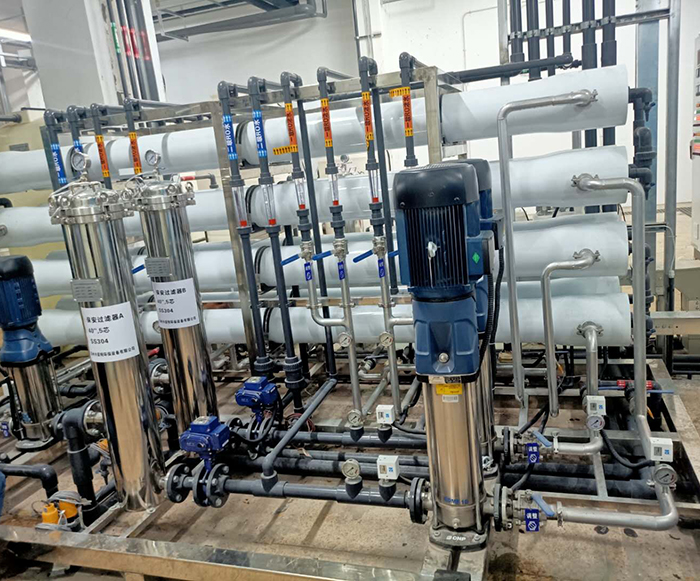 義烏某公司純水工程案例